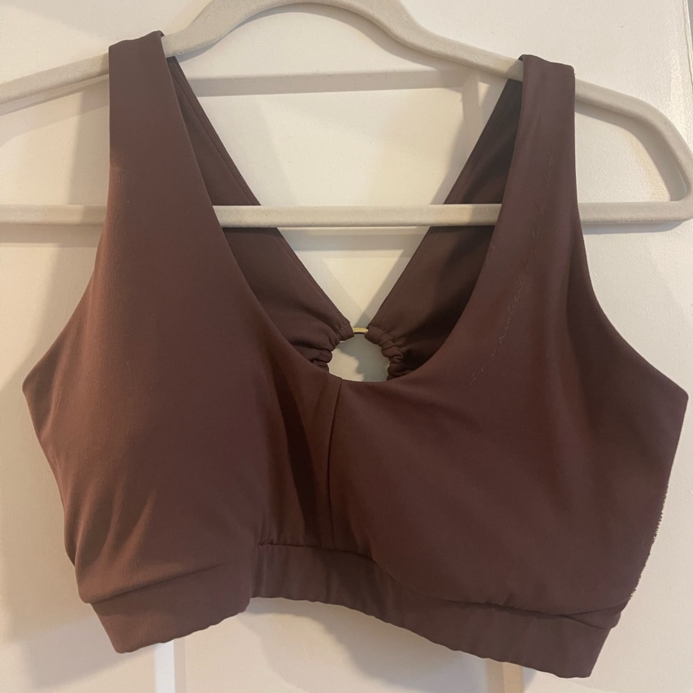 Limited edition Whitney Simmons x Gymshark Cocoa Sports Bra!